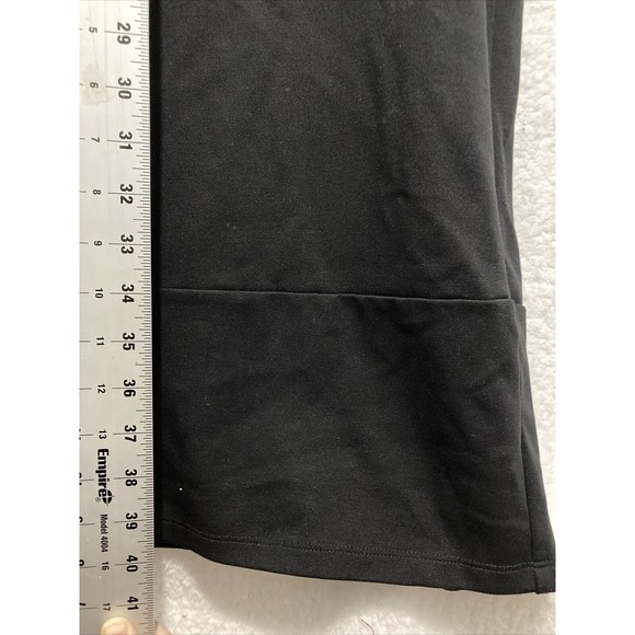 Eileen Fisher Black Dress 3/4 Sleeve Tencel lyocell Size Small Womens capsule - Picture 4 of 8